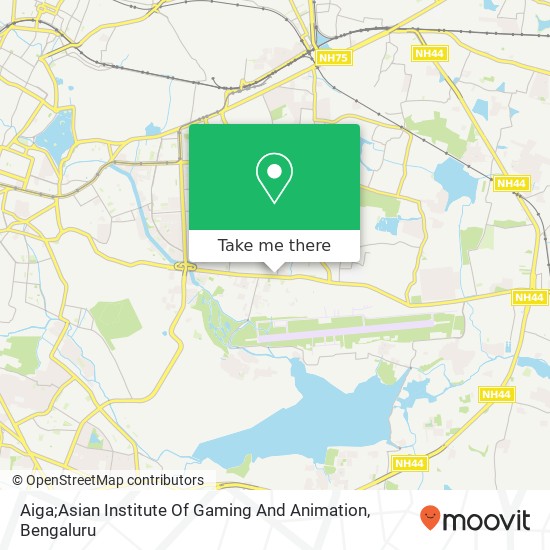 Aiga;Asian Institute Of Gaming And Animation map