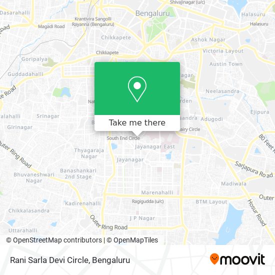 Rani Sarla Devi Circle map