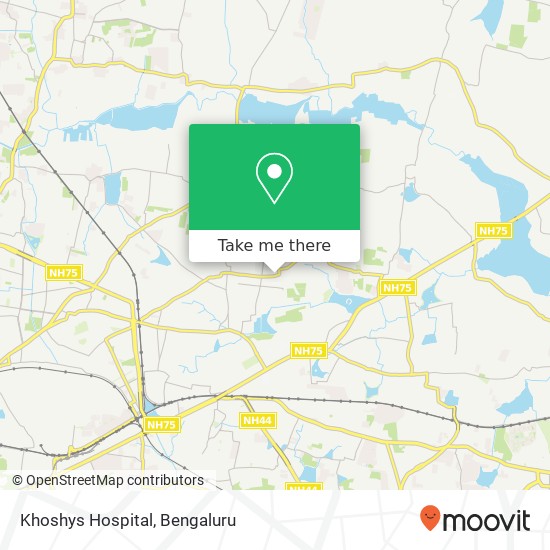 Khoshys Hospital map
