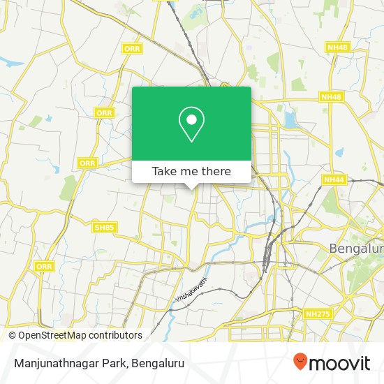 Manjunathnagar Park map