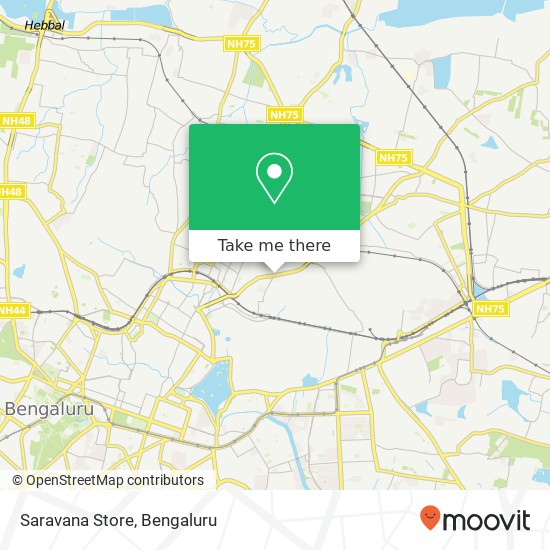 Saravana Store map