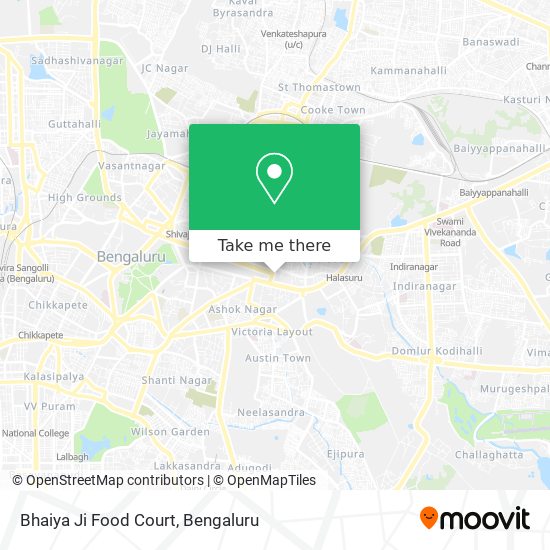 Bhaiya Ji Food Court map