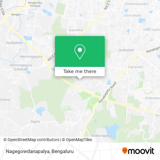 Nagegowdanapalya map