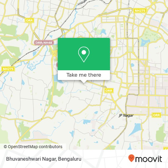 Bhuvaneshwari Nagar map