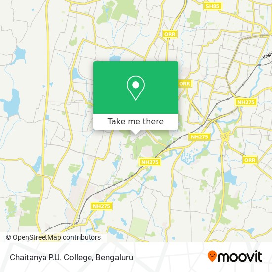 Chaitanya P.U. College map