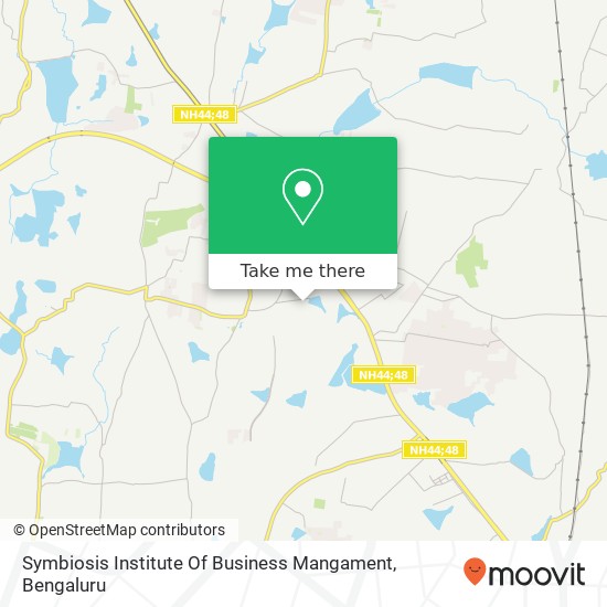 Symbiosis Institute Of Business Mangament map