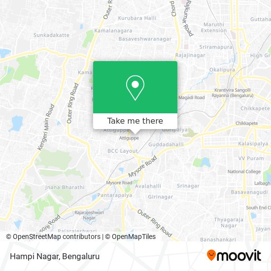 Hampi Nagar map