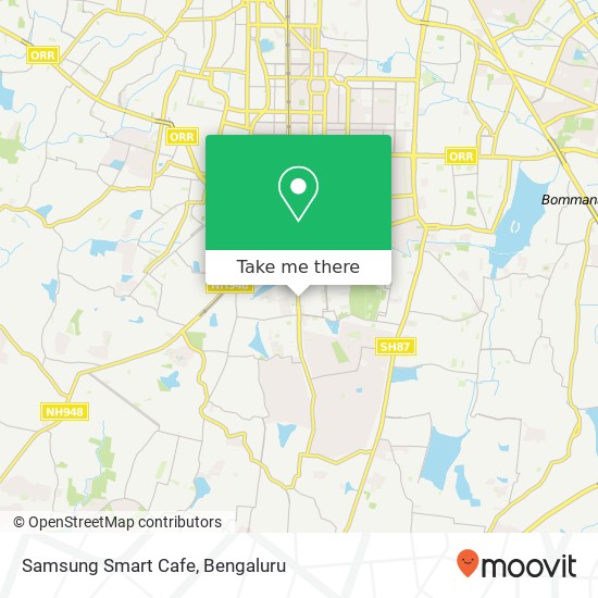 Samsung Smart Cafe map