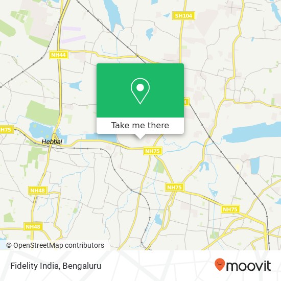 Fidelity India map