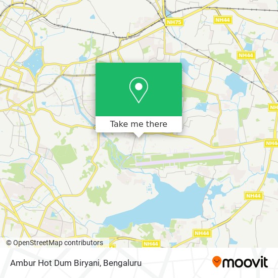 Ambur Hot Dum Biryani map