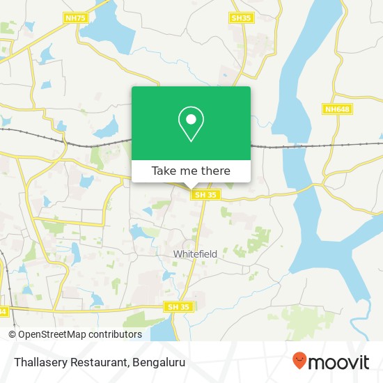 Thallasery Restaurant map