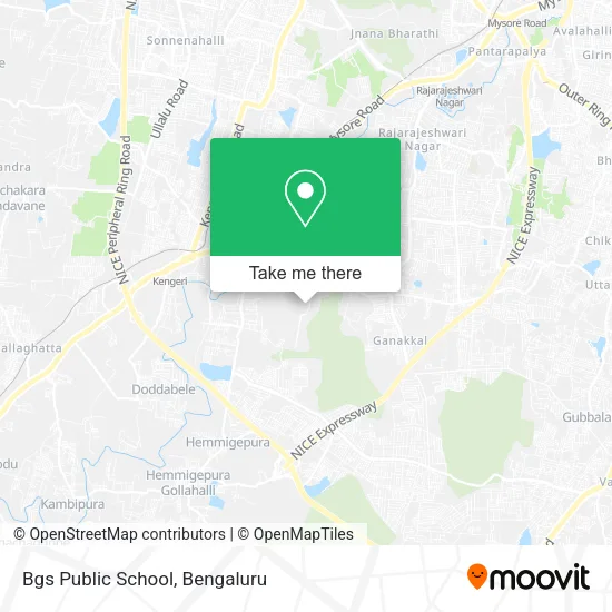 Bgs Public School map