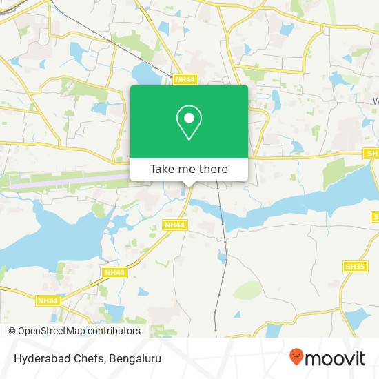 Hyderabad Chefs map