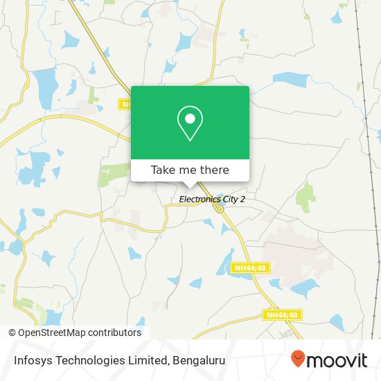 Infosys Technologies Limited map