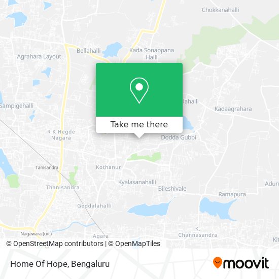 Home Of Hope map