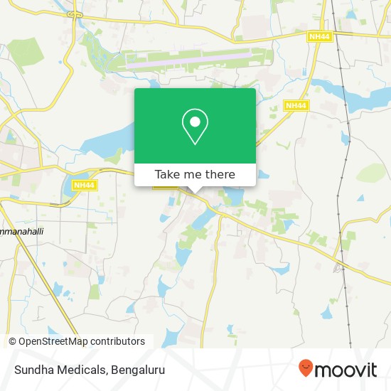 Sundha Medicals map