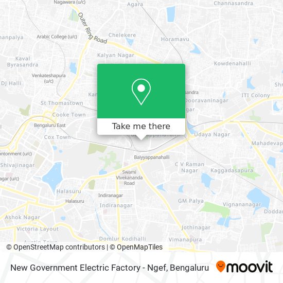 New Government Electric Factory - Ngef map