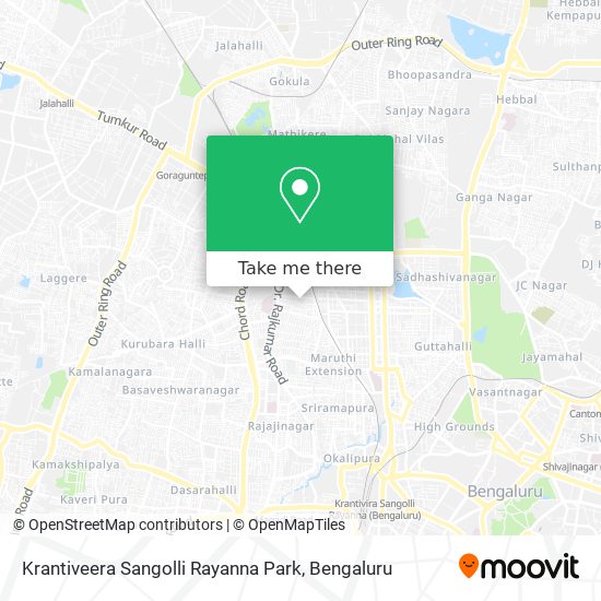 Krantiveera Sangolli Rayanna Park map
