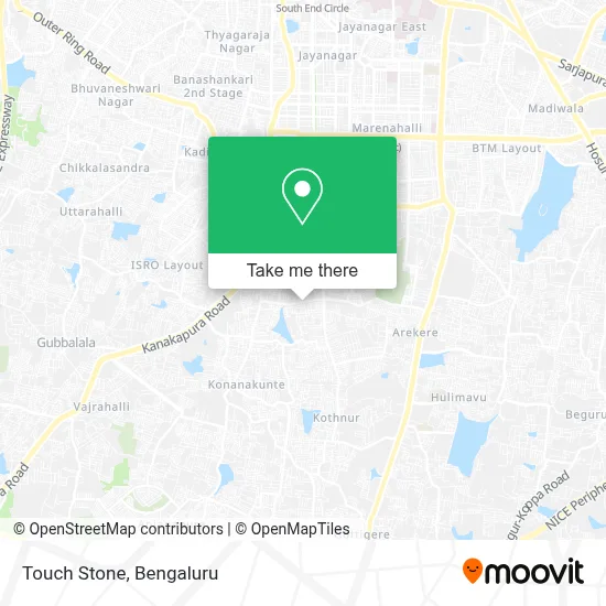Touch Stone map