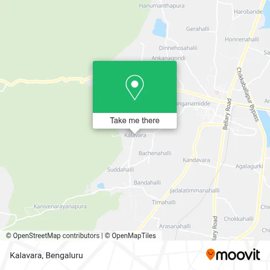 Kalavara map