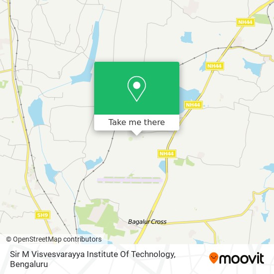 Sir M Visvesvarayya Institute Of Technology map