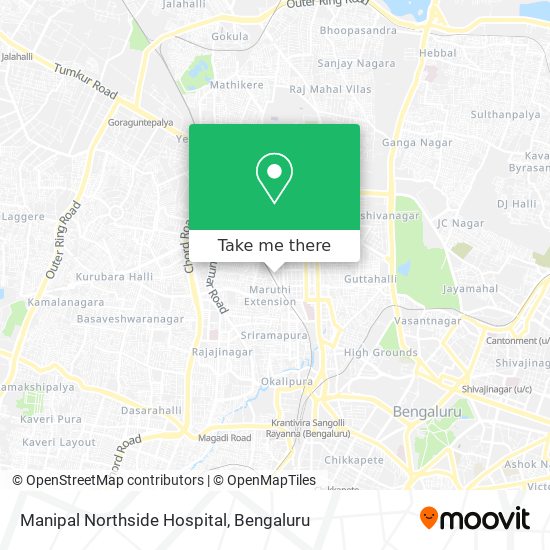 Manipal Northside Hospital map