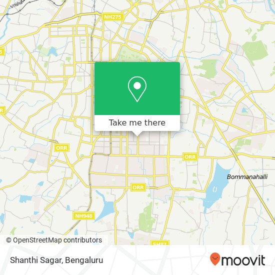 Shanthi Sagar map
