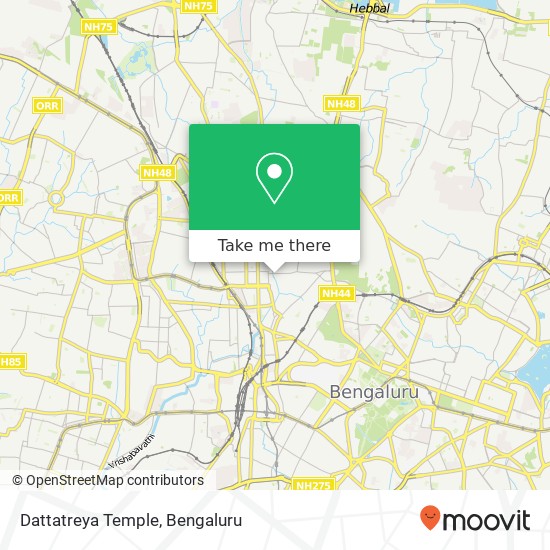 Dattatreya Temple map