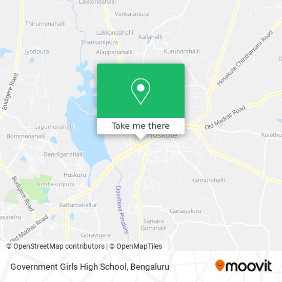 Government Girls High School map