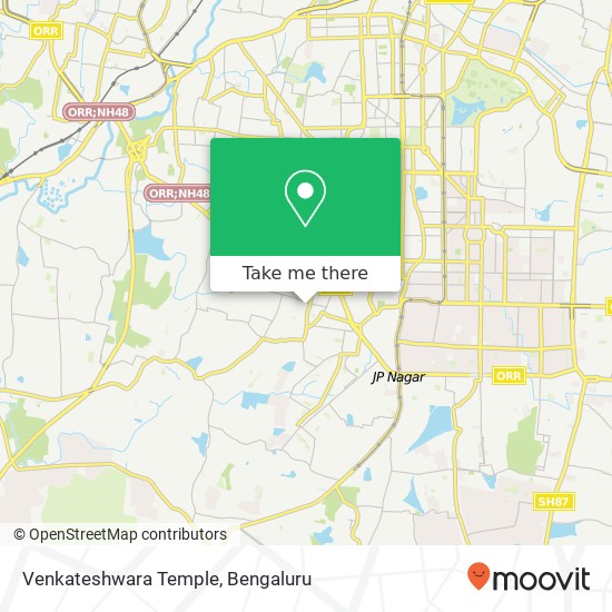 Venkateshwara Temple map