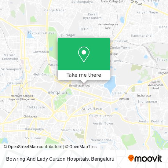 Bowring And Lady Curzon Hospitals map