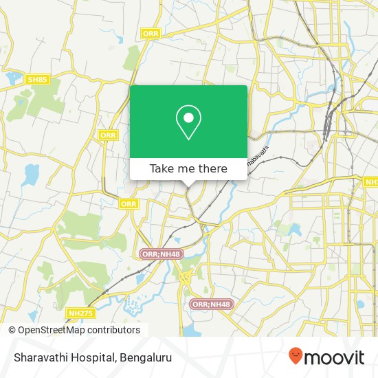 Sharavathi Hospital map