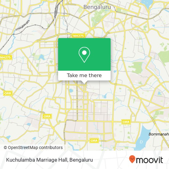 Kuchulamba Marriage Hall map