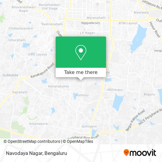 Navodaya Nagar map