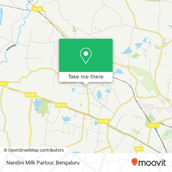 Nandini Milk Parlour map