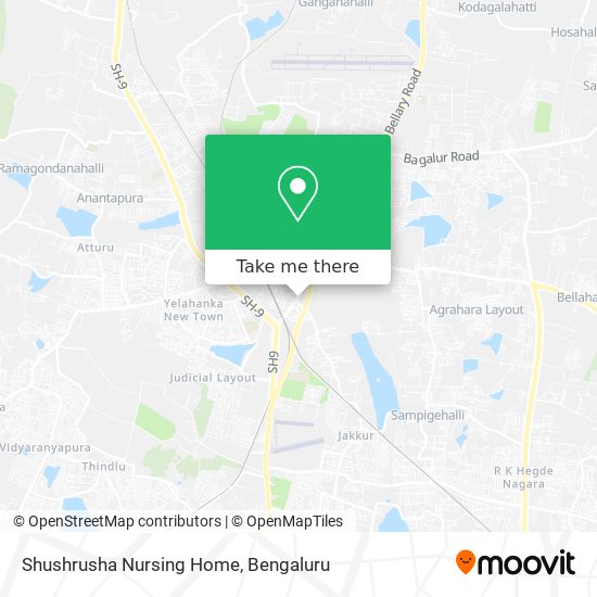 Shushrusha Nursing Home map