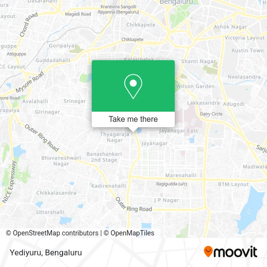 Yediyuru map