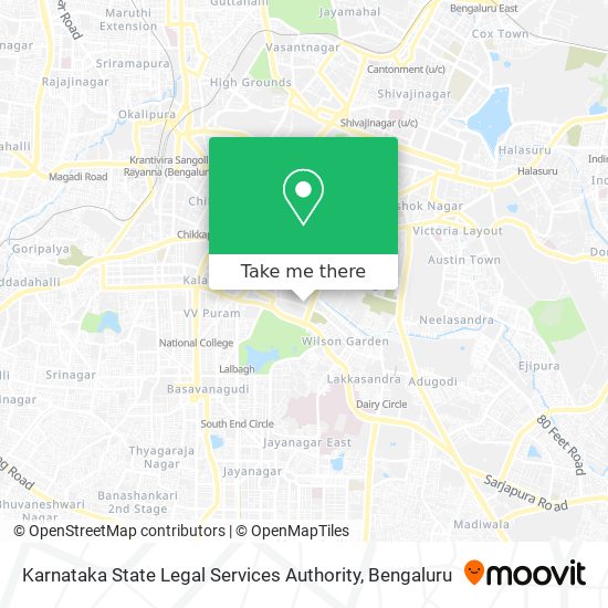 Karnataka State Legal Services Authority map
