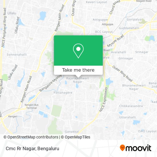Cmc Rr Nagar map