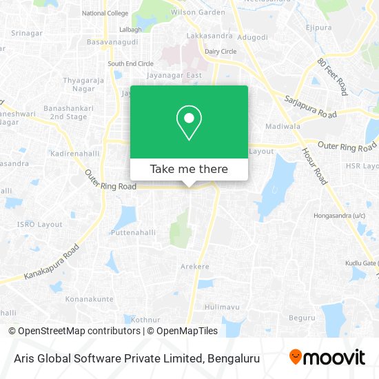 Aris Global Software Private Limited map