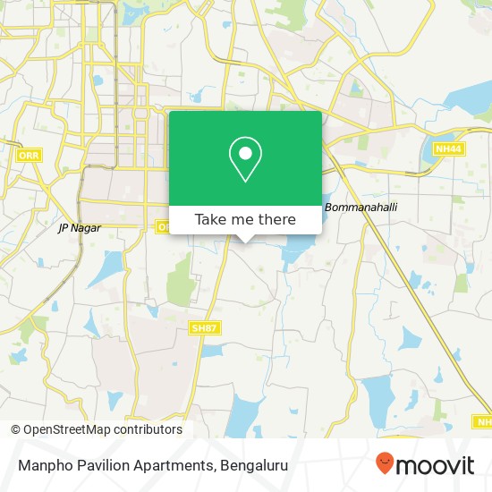 Manpho Pavilion Apartments map