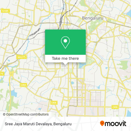 Sree Jaya Maruti Devalaya map
