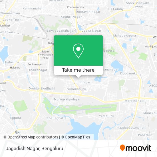 Jagadish Nagar map