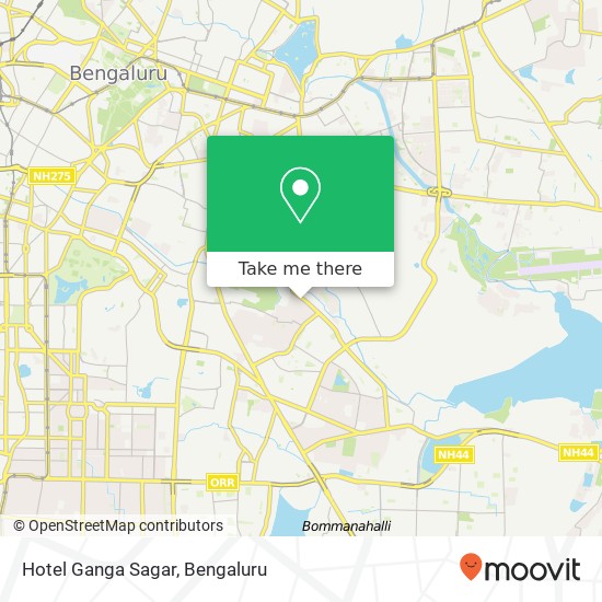 Hotel Ganga Sagar map