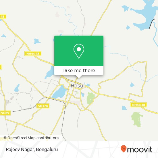 Rajeev Nagar map