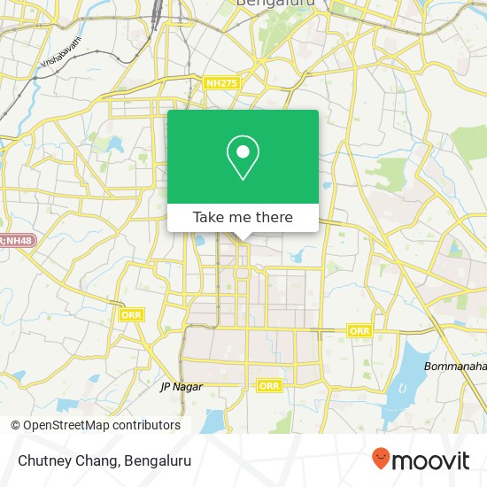 Chutney Chang map