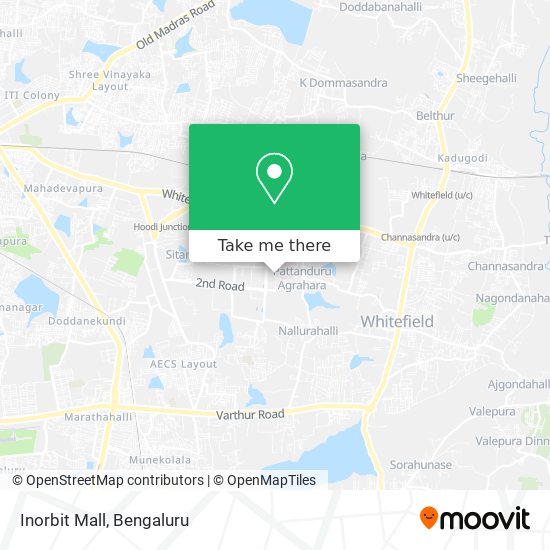 Inorbit Mall map