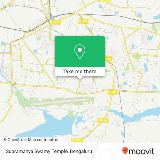 Subramanya Swamy Temple map
