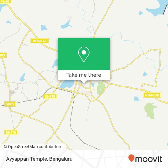 Ayyappan Temple map