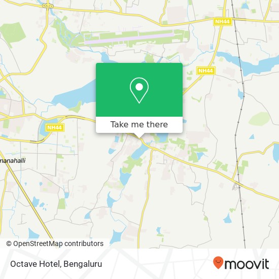 Octave Hotel map